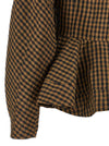 Ganni Crinckled Taffetà Blouse
