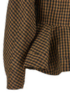 Ganni Crinckled Taffetà Blouse