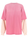 Ganni Double Layer Sleeve T-shirt
