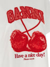 Ganni Cherry T-shirt