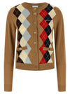 Ganni Diamond-shaped Cardigan