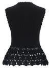 Ganni Cotton Crochet Vest