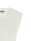 Ganni Cotton Crochet Vest