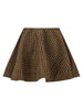 Ganni Crinckled Taffetà Skirt