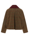 Ganni Check Twill Jacket