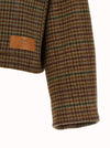 Ganni Check Twill Jacket