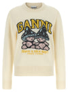 Ganni Sweater With Intarsia