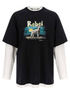 Moschino Double Layer Rebel T-shirt