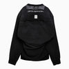 Maison MIHARA YASUHIRO Black cotton sweatshirt with double neckline