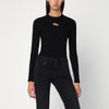 Diesel Black ribbed M-Valari sweater