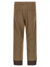 Maison Mihara Yasuhiro Mix Layered Wool Gabardine Pants