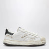 Maison MIHARA YASUHIRO Blakey sneakers in white canvas with worn effect