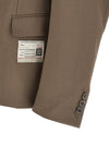 Maison Mihara Yasuhiro Double Layer Lapel Blazer Jacket