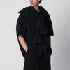 Maison MIHARA YASUHIRO Navy blue checked shirt with double sleeves