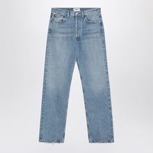  AGOLDE Light blue jeans in regenerated denim