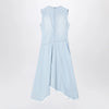 Acne Studios Light blue denim asymmetric dress