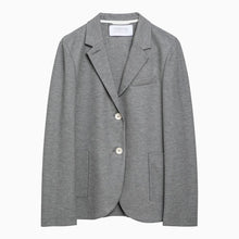  Harris Wharf London Light grey single-breasted cotton jacket