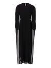 Di.la3 Pari' Cape Dress
