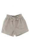 Il Gufo Ribbed Velvet Shorts