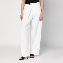  AGOLDE Wide Vana Fold white jeans