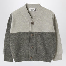  Il Gufo Colour-block wool cardigan