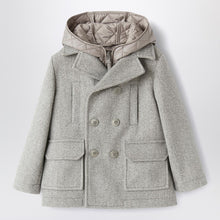  Il Gufo Grey techno cloth caban