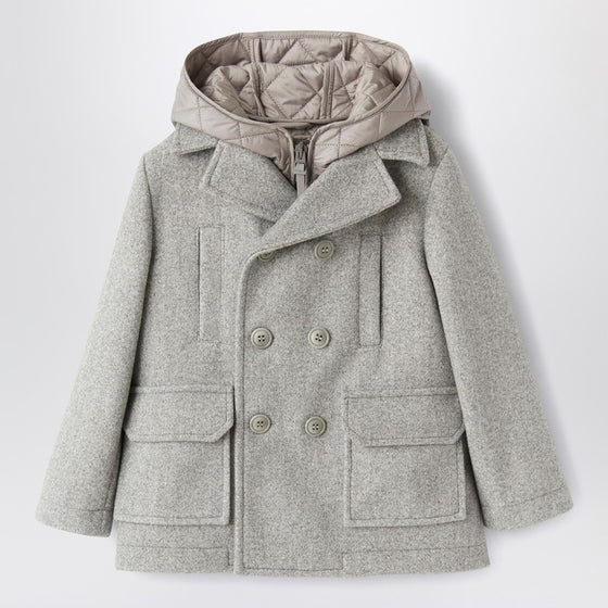 Il Gufo Grey techno cloth caban