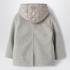 Il Gufo Grey techno cloth caban