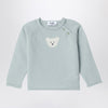 Il Gufo Light green wool pullover