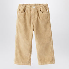  Il Gufo Beige corduroy trousers