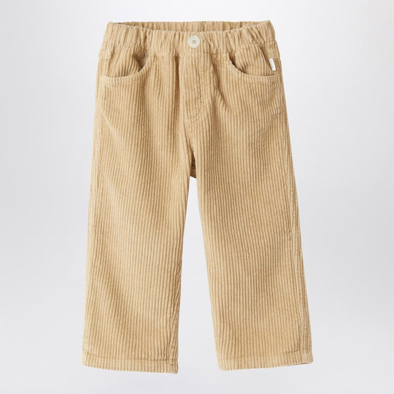 Il Gufo Beige corduroy trousers
