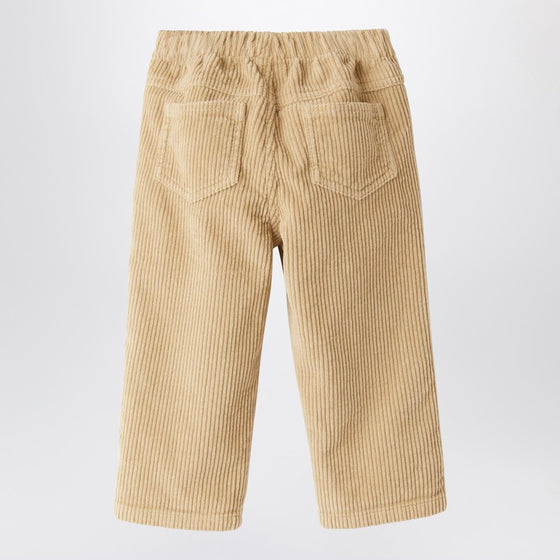 Il Gufo Beige corduroy trousers