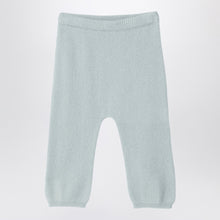  Il Gufo Light green wool leggings