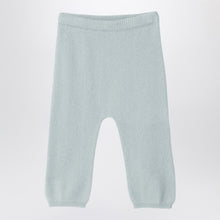  Il Gufo Light green wool leggings