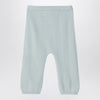 Il Gufo Light green wool leggings