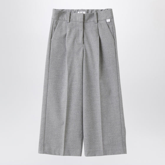 Il Gufo Grey Palace pant with darts