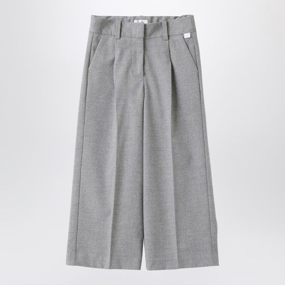 Il Gufo Grey Palace pant with darts