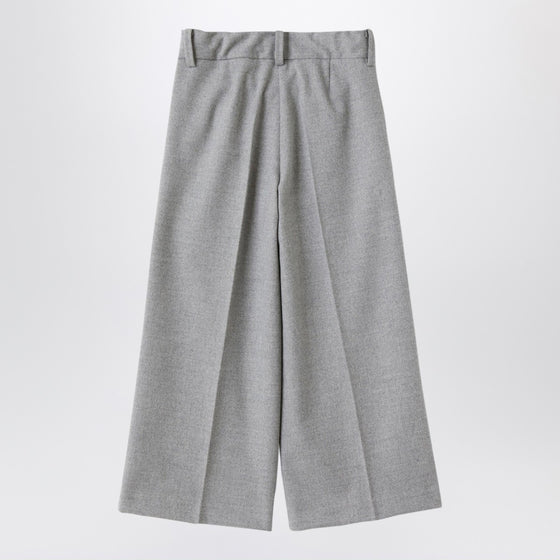 Il Gufo Grey Palace pant with darts