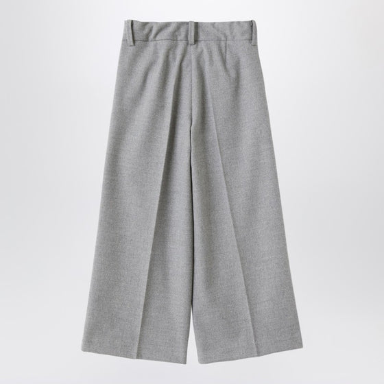 Il Gufo Grey Palace pant with darts