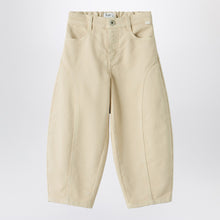  Il Gufo Carrot pants in stretch gabardine