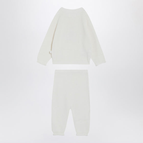 Teddy & Minou Two-piece suit in milk white