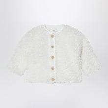  Teddy & Minou Milk-white shearling-effect jacket