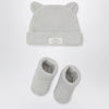 Teddy & Minou Two-piece set in pumice colour