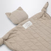 Teddy & Minou Beige gauze doudou with kitten