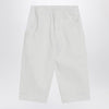 Teddy & Minou Milky white cotton trousers