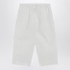 Teddy & Minou Milky white cotton trousers