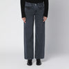 AGOLDE Black faded-effect jeans