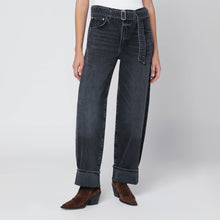  AGOLDE Jeans Cuffer Taper grey washed effect