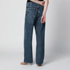 AGOLDE Arc Criss Cross jeans in dark indigo denim