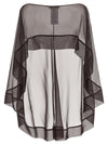 Alberta Ferretti Chiffon Scarf
